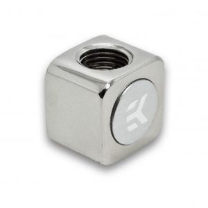 ek af t splitter 3f g14 nickel EK-AF T-Splitter 3F G1/4 - Nickel