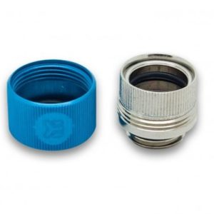 ek hdc fitting 12mm g14 blue EK-HDC Fitting 12mm G1/4 - Blue