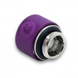 ek hdc fitting 12mm g14 purple 3 EK-HDC Fitting 12mm G1/4 - Purple