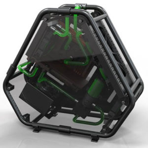 ID Cooling Stream 2 - Frame Tubing Aluminium Premium M-ATX Case