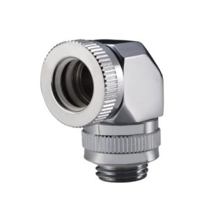 Phanteks Glacier 12mm Hard Tube Rotary Fitting 90 Black