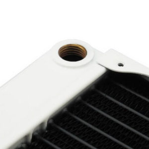 xspc ex120 white high performance radiator 2 XSPC EX120 White High Performance Radiator