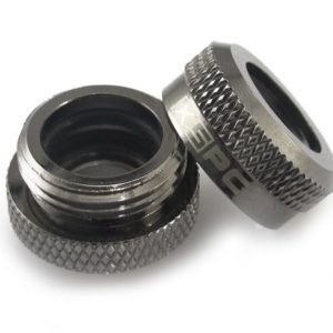 XSPC G1/4 To 14/10mm PETG Triple Seal (Black Chrome)