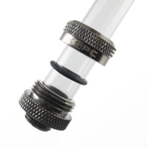 XSPC G1/4 To 14/10mm PETG Triple Seal (Black Chrome)