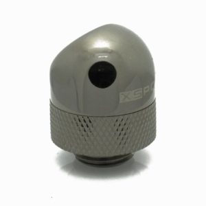 XSPC G1/4″ 45° Rotary Fitting (Black Chrome)