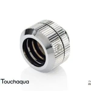 Touchaqua Dual O Ring G1,4 Tighten Fitting For Hard Tubing Od14mm (glorious Silver)