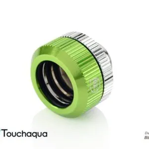 Touchaqua Dual O Ring G1,4 Tighten Fitting For Hard Tubing Od14mm (green)