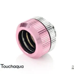 Touchaqua Dual O Ring G1,4 Tighten Fitting For Hard Tubing Od14mm (pink)