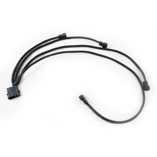 XSPC Quad Sleeve Fan Cable