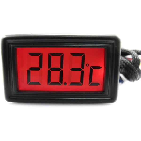 XSPC Temperature Sensor Red Color LCD