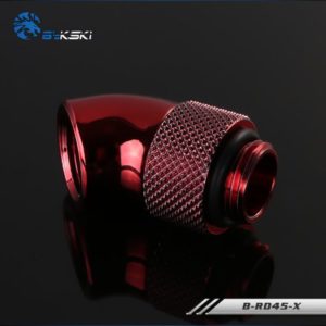 Bykski Red 45 Rotary Crooked Joints - B-RD45X-RD