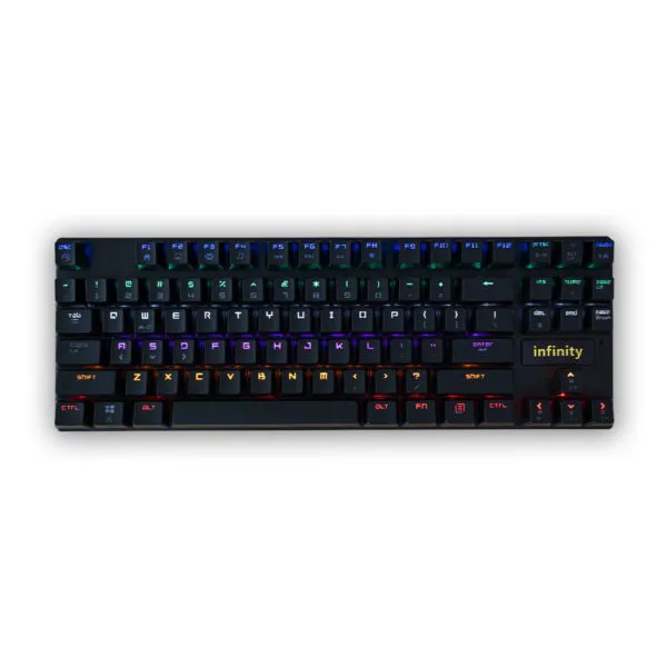 Infinity Troy TKL – Rainbow Led Mechanical Gaming Keyboard