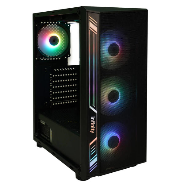 Infinity Sense Led Digital RGB Tempered Glass Case 01 Infinity Sense Led Digital Rgb Tempered Glass Case 01