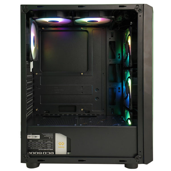Infinity Sense Led Digital RGB Tempered Glass Case 12 Infinity Sense Led Digital Rgb Tempered Glass Case 12