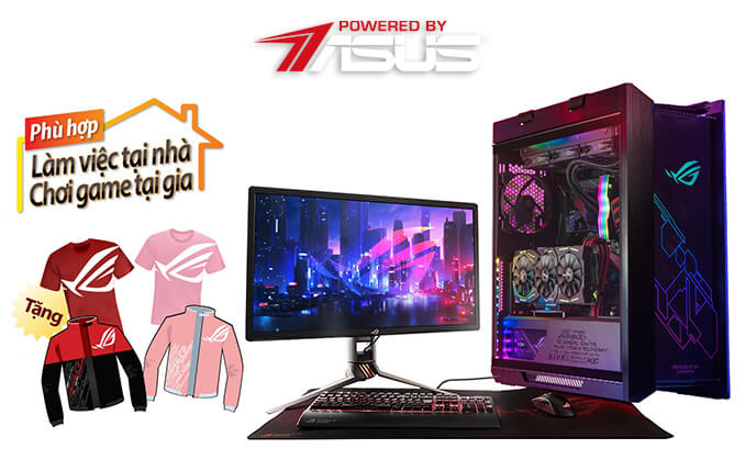 Asus Rinh Ngay Pc – Thỏa Sức Làm Việc Tại Nhà, Chơi Game Tại Gia