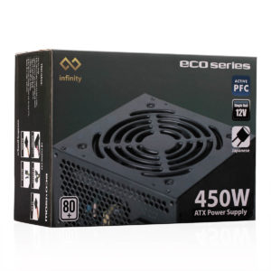 Infinity Eco 450w 80plus Single Rail – True Power 02