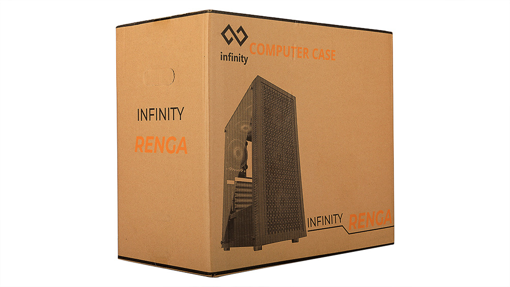 Infinity Renga -Tempered Glass Gaming Case