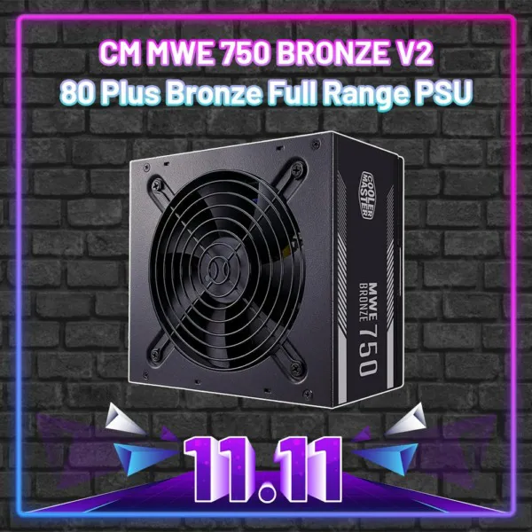 Cooler Master MWE 750 BRONZE V2 - Full Range