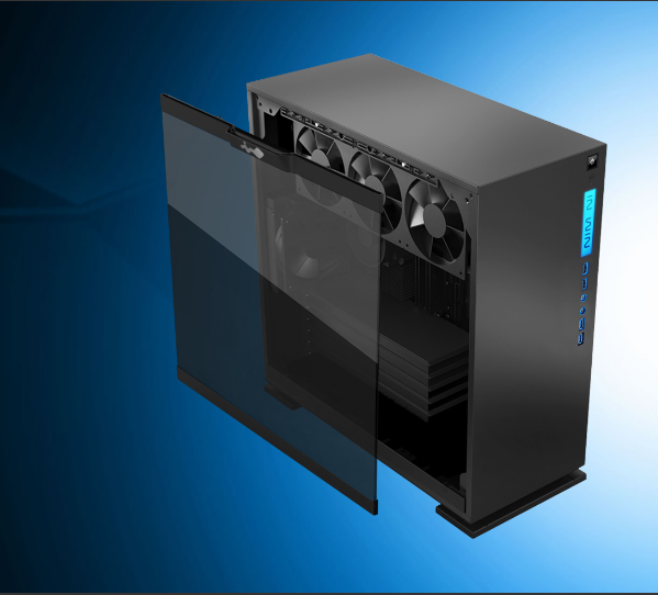 In-Win 303 White- Full Side Tempered Glass Mid-Tower Case