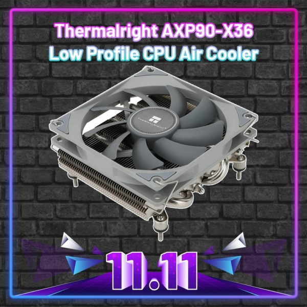 Thermalright AXP90-X36 - Low Profile CPU Air Cooler
