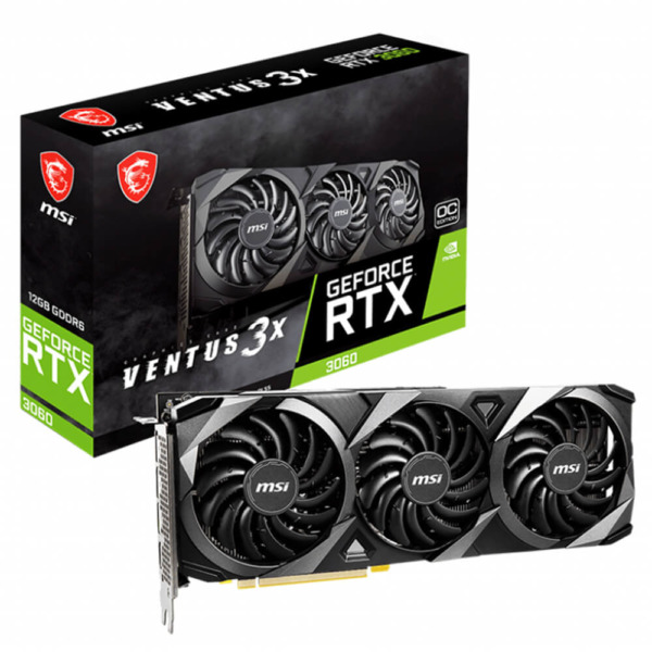 Msi Geforce Rtx™ 3060 Ventus 3x 12g Oc H1