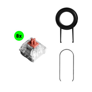 EVGA Z15 RGB Gaming Keyboard H7 EVGA Z15 - RGB Gaming Keyboard - RGB Backlit LED - Hot Swappable Mechanical Switches