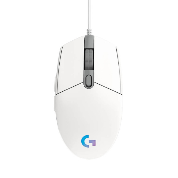 Logitech G102 Gen 2 Lightsync White H1