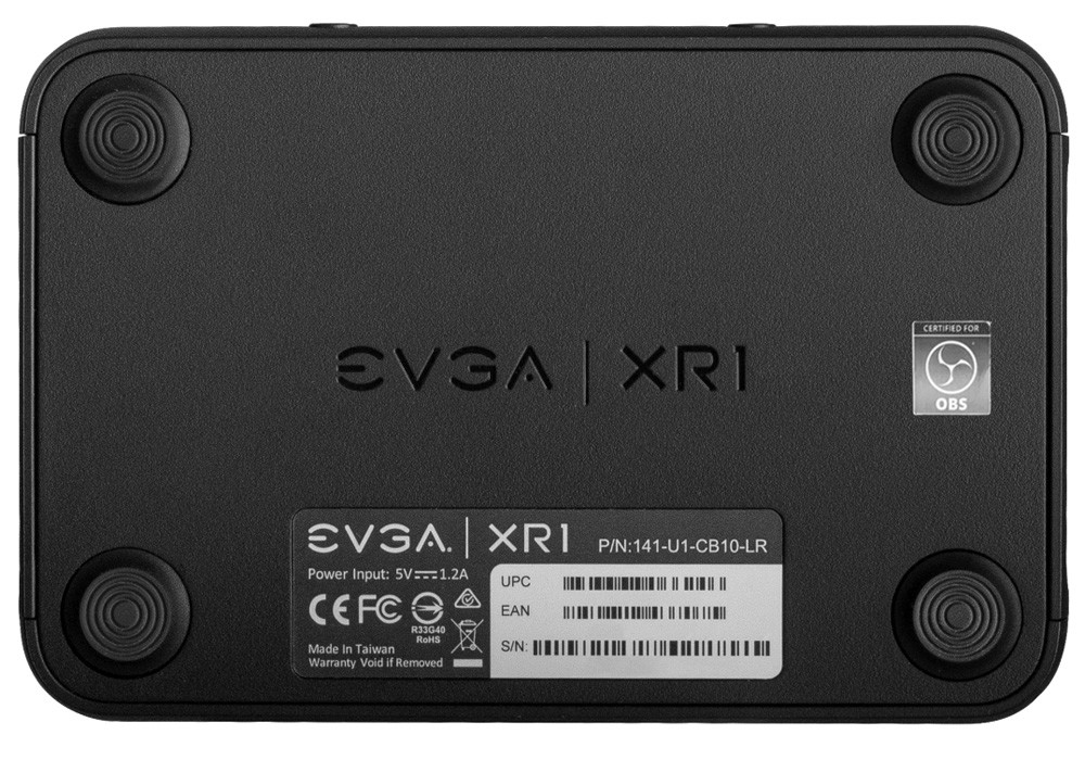 EVGA XR1 Capture Device - Certified for OBS - USB 3.0 - 4K Pass Through - ARGB - Audio Mixer EVGA XR1 Capture Device - Certified for OBS - USB 3.0 - 4K Pass Through - ARGB - Audio Mixer