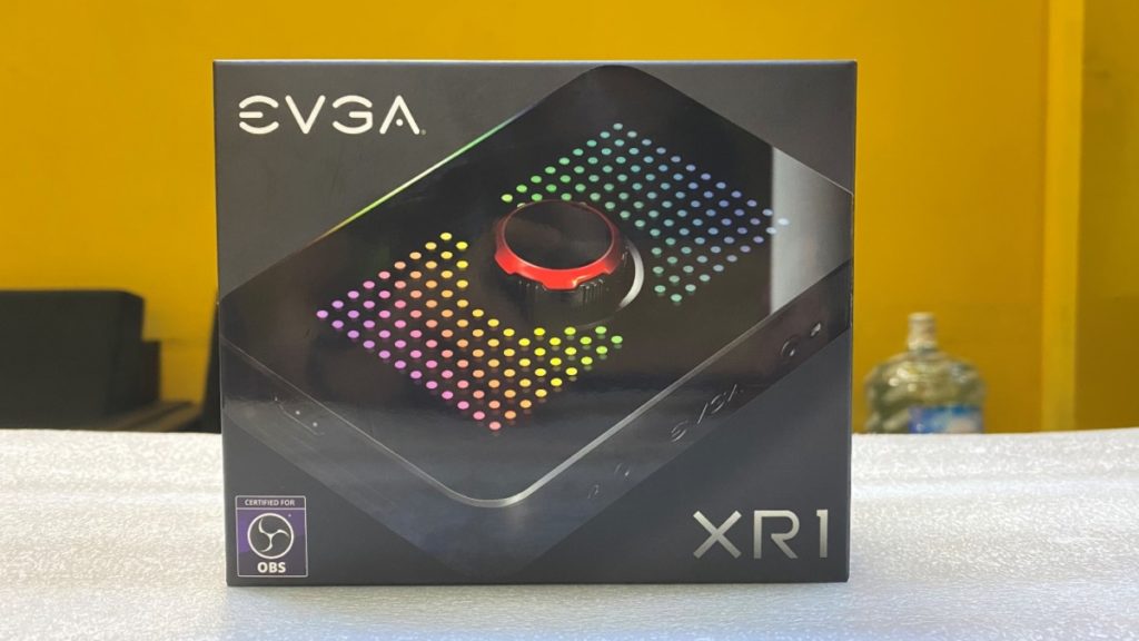 EVGA XR1 Capture Device - Certified for OBS - USB 3.0 - 4K Pass Through - ARGB - Audio Mixer EVGA XR1 Capture Device - Certified for OBS - USB 3.0 - 4K Pass Through - ARGB - Audio Mixer
