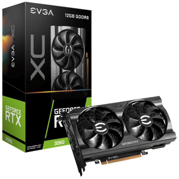 Cũ - EVGA GeForce RTX™ 3060 XC GAMING - 12GB GDDR6 V2