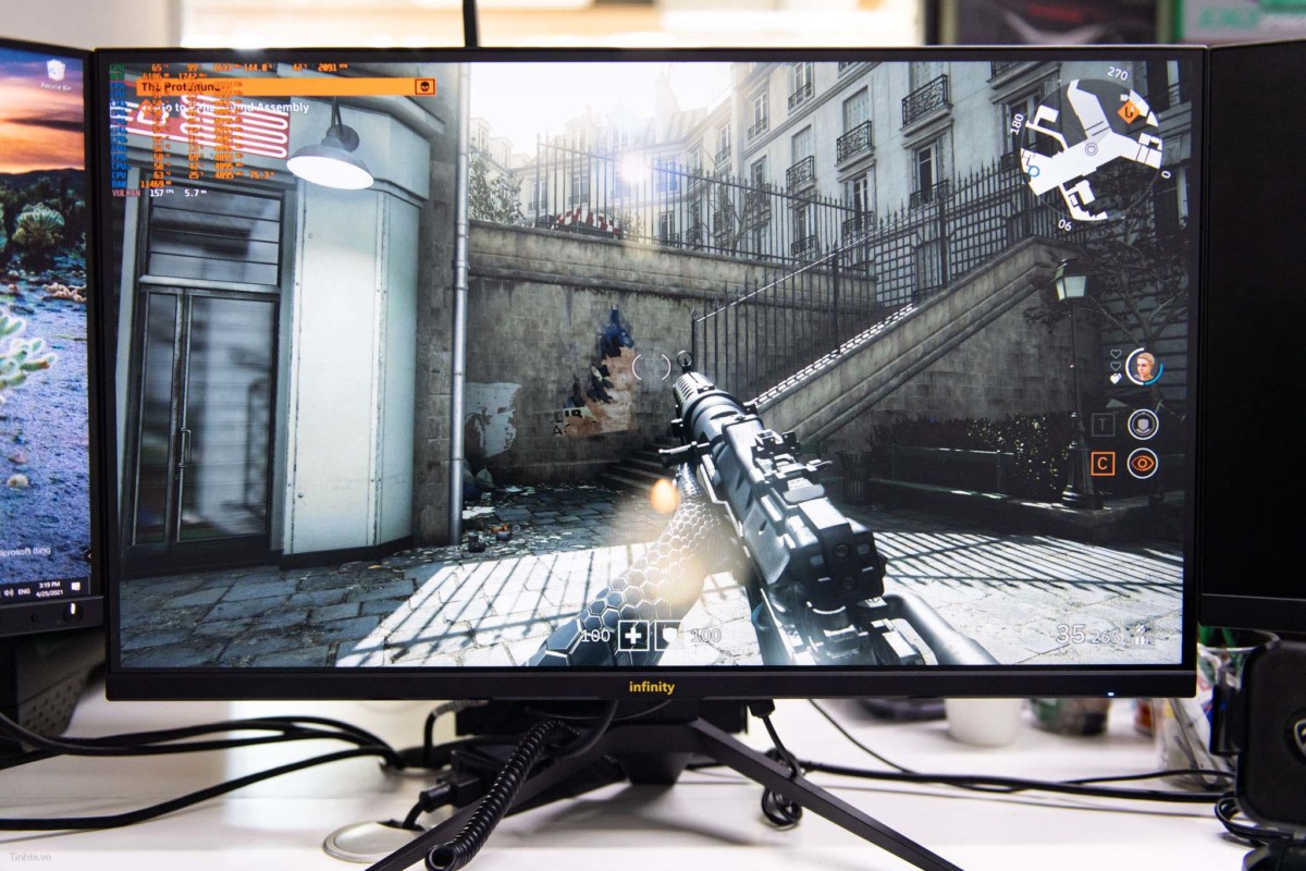 infinity clear ultra 27 2k hdr ips 165hz gaming mornitor 34166 4 Infinity Clear Ultra - 27 inch 2K IPS / 165Hz / HDR / Chuyên Game