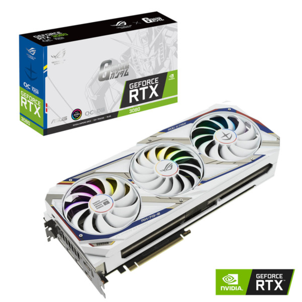 Asus ROG STRIX GeForce RTX™ 3080 Gundam Edition 10GB GDDR6X