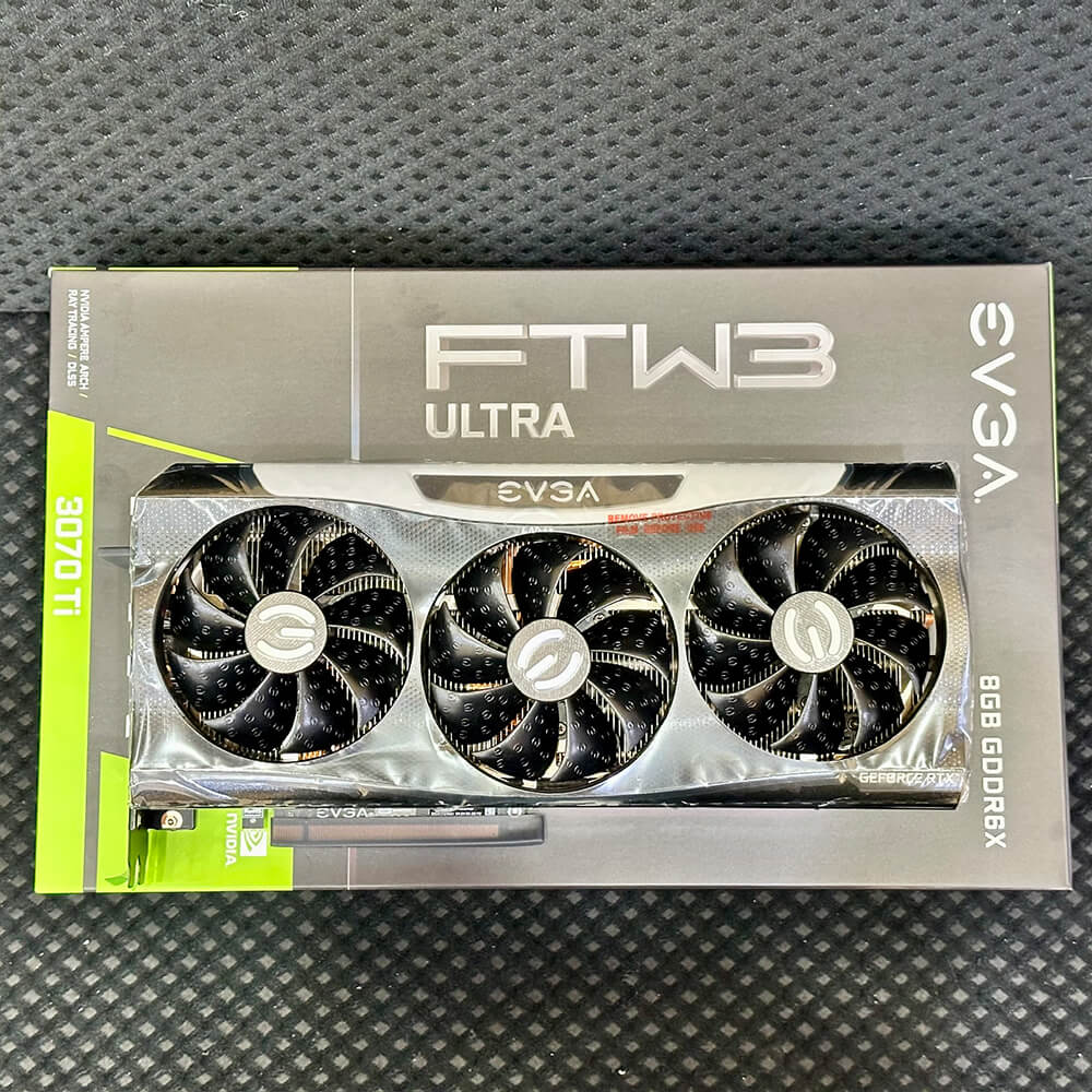 EVGA GeForce RTX™ 3070Ti FTW3 ULTRA GAMING - 8GB GDDR6X