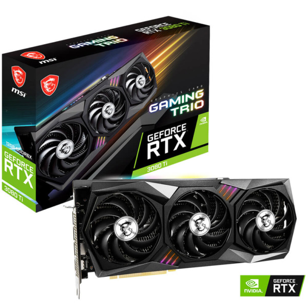 MSI GeForce RTX™ 3080Ti GAMING TRIO 12GB GDDR6X