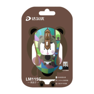 DAREU LM115G Multi Color Bear Wireless Mouse H5 DAREU LM115G Multi-Color Bear - Wireless Mouse