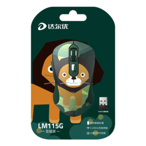 DAREU LM115G Multi-Color Lion - Wireless Mouse