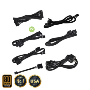 EVGA 550 B3 - 80+ BRONZE 550W - Fully Modular (TRAY)