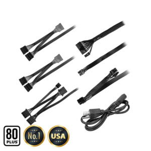 EVGA 600 W1 - 80+ WHITE 600W - Hard Line (TRAY)