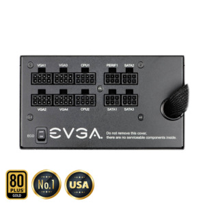EVGA 750 GQ - 80+ GOLD 750W - Semi Modular (TRAY)