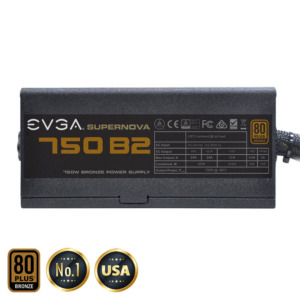 EVGA SuperNOVA 750 B2 – 80 BRONZE 750W – Semi Modular h3 EVGA SuperNOVA 750 B2 - 80+ BRONZE 750W - Semi Modular (TRAY)
