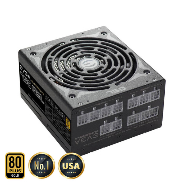 EVGA SuperNOVA 750 G2L - 80+ GOLD 750W -  Fully Modular (TRAY)