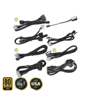 EVGA SuperNOVA 750 GL - 80+ GOLD 750W - Fully Modular (TRAY)