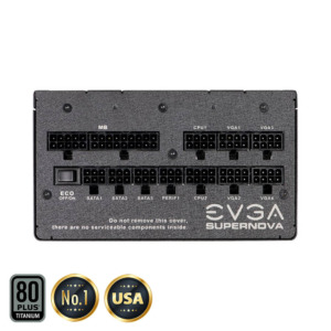 EVGA SuperNOVA 850 T2 - 80+ TITANIUM 850W - Fully Modular (TRAY)
