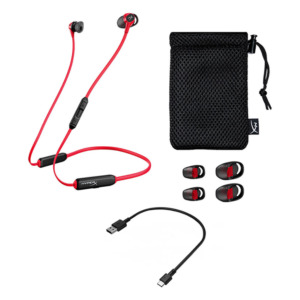 Kingston HyperX Cloud Buds HEBBXX MC RDG Bluetooth Earbuds H4 HyperX Cloud Buds HEBBXX MC RD/G (Bluetooth Earbuds)