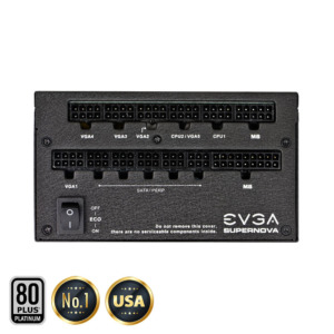 EVGA SuperNOVA 1000 PS - 80+ Platinum 1000W - Fully Modular (TRAY)