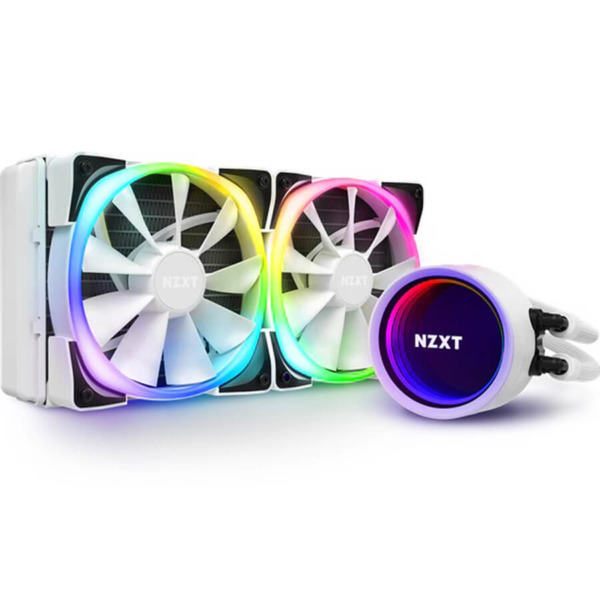 NZXT Kraken X53 RGB - 240mm Liquid Cooler with RGB - White