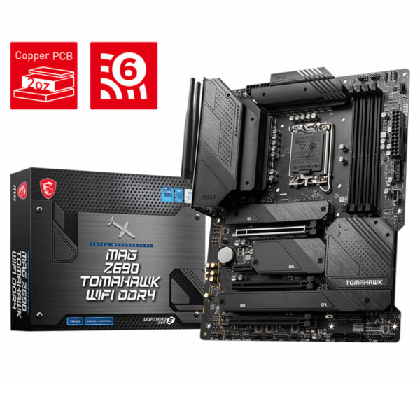MSI MAG Z690 TOMAHAWK WIFI DDR4 - Socket 1700