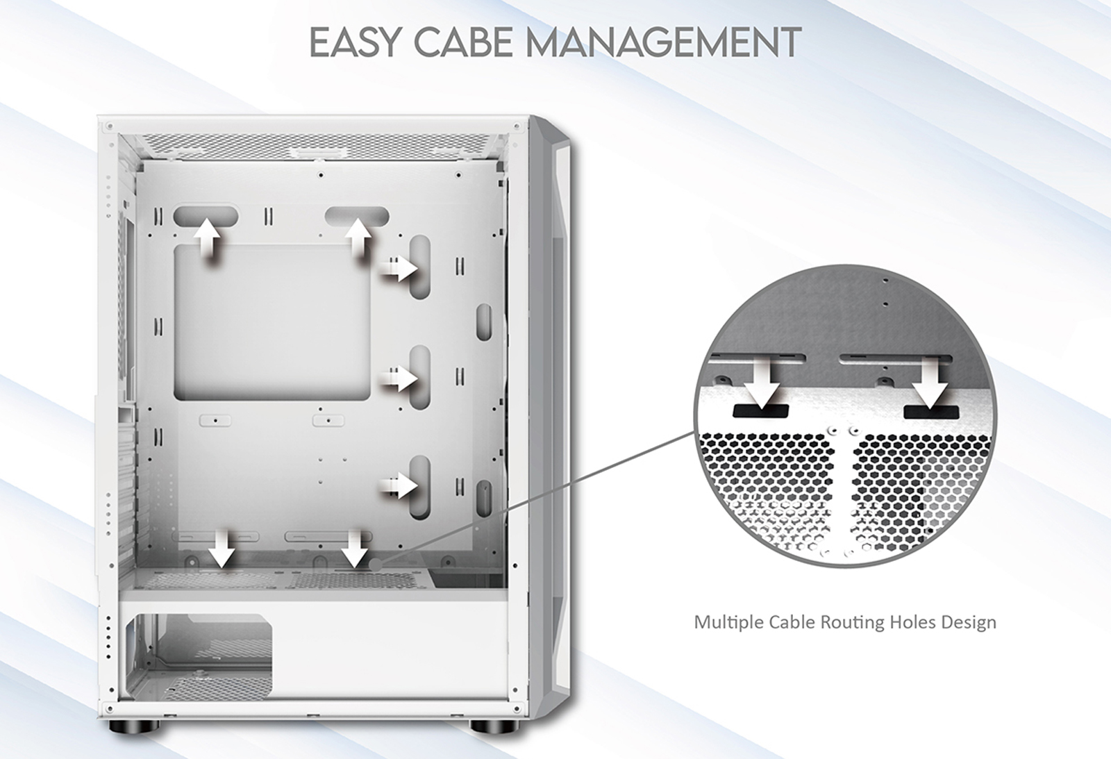 XIGMATEK Gaming X Arctic 3FX - ATX - Mid Tower (3x Fan)