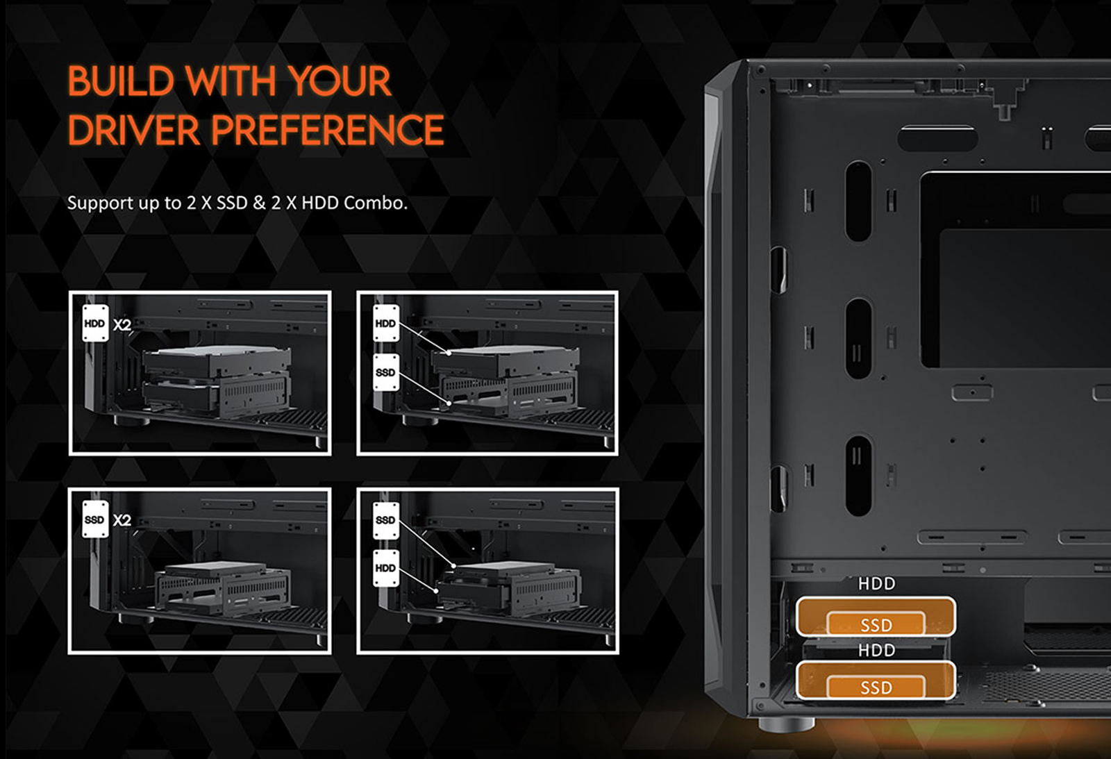 XIGMATEK Gaming X - ATX - Mid Tower (Không Fan)