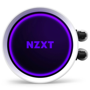 NZXT Kraken X73 RGB 360mm Liquid Cooler with RGB White H3 NZXT Kraken X73 RGB - 360mm Liquid Cooler with RGB - White